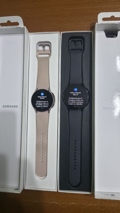 Смарт часовници Samsung galaxy watch 4(дамски) и watch 5(мъжки)