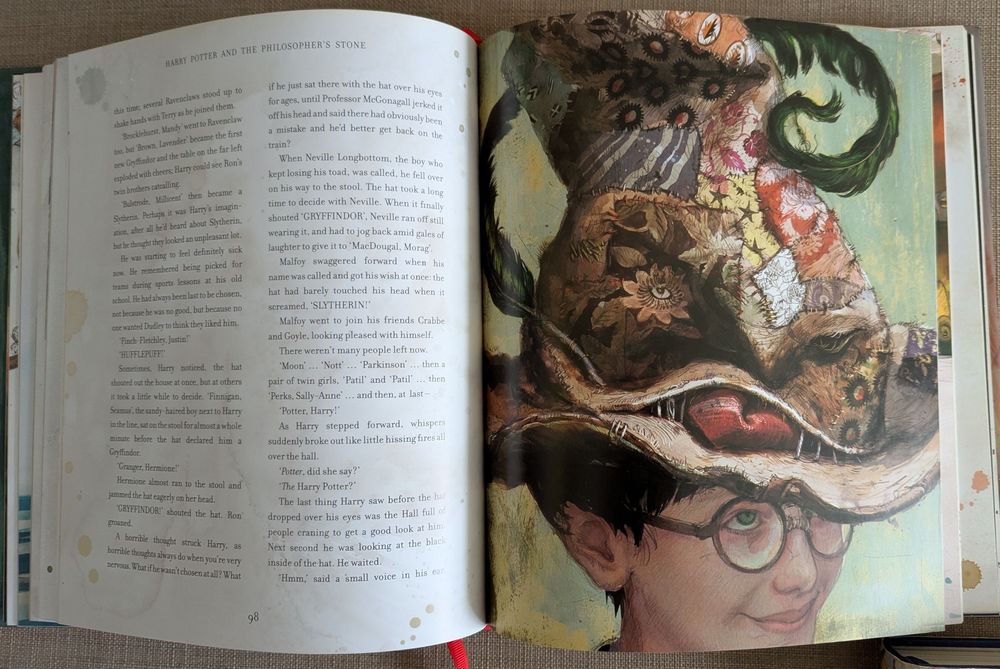 Хари Потър, илюстровано издание