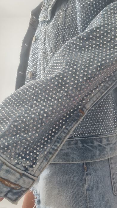 Geaca blugi cu pietre Zara
