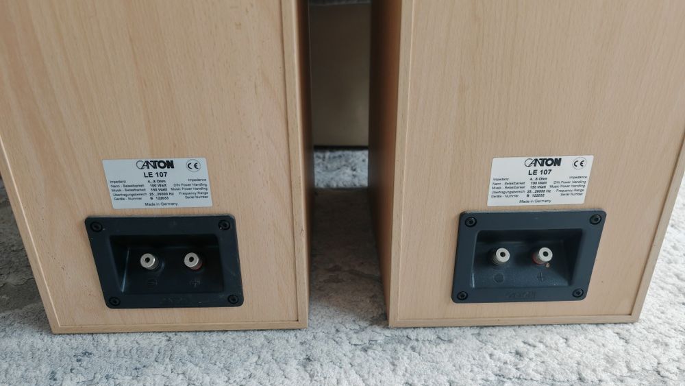 Boxe Canton LE 107 centru Canton LE 105CM