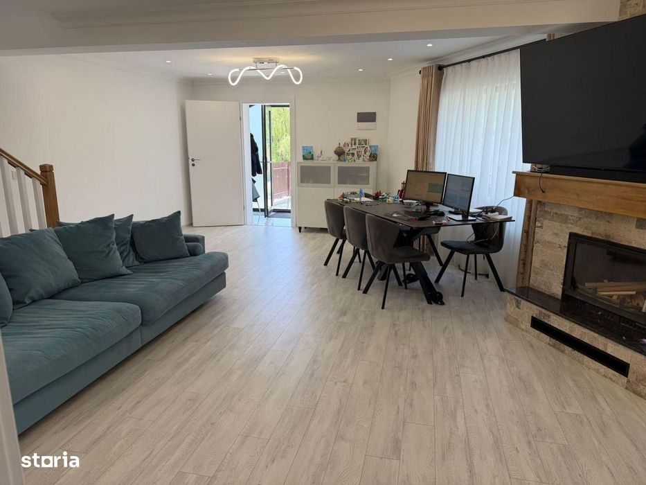 Casa noua cu 4 camere, pe parter si etaj, in Barnova