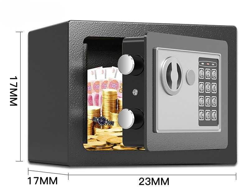 Маленький сейф для личных вещей и денег\Kalitli/kodli mini сейф бор