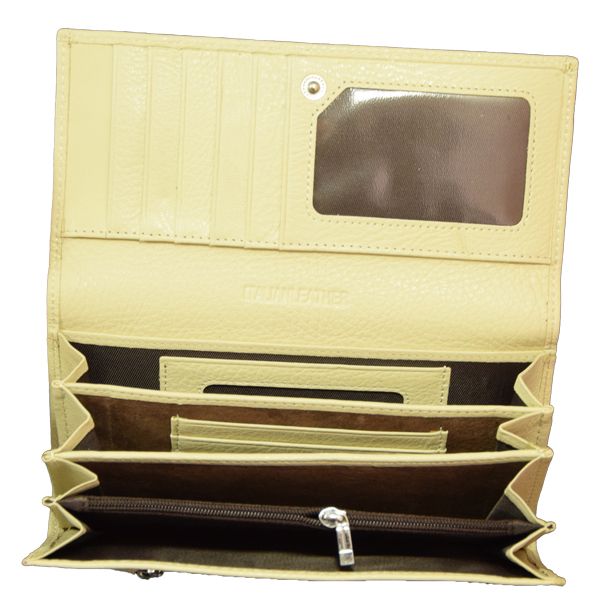 Персонализирано дамско портмоне от италианска ЕСТЕСТВЕНА КОЖА