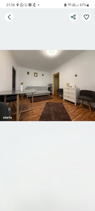 Închiriez apartament cu doua camere