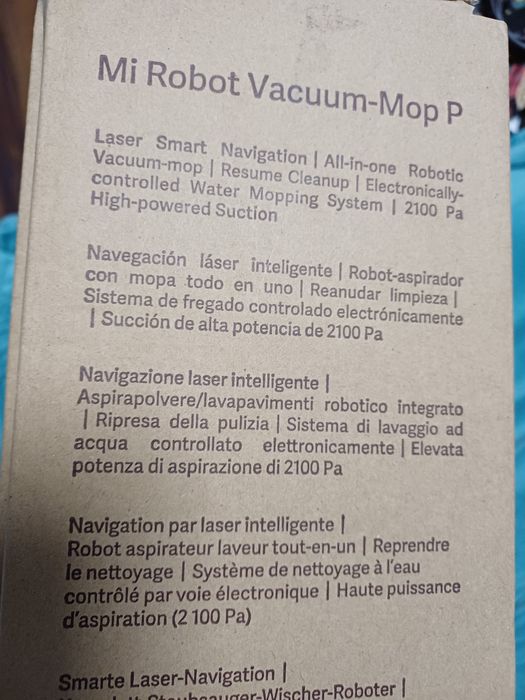 Aspirator-robot Xiaomi mi Vacuum Mop P
