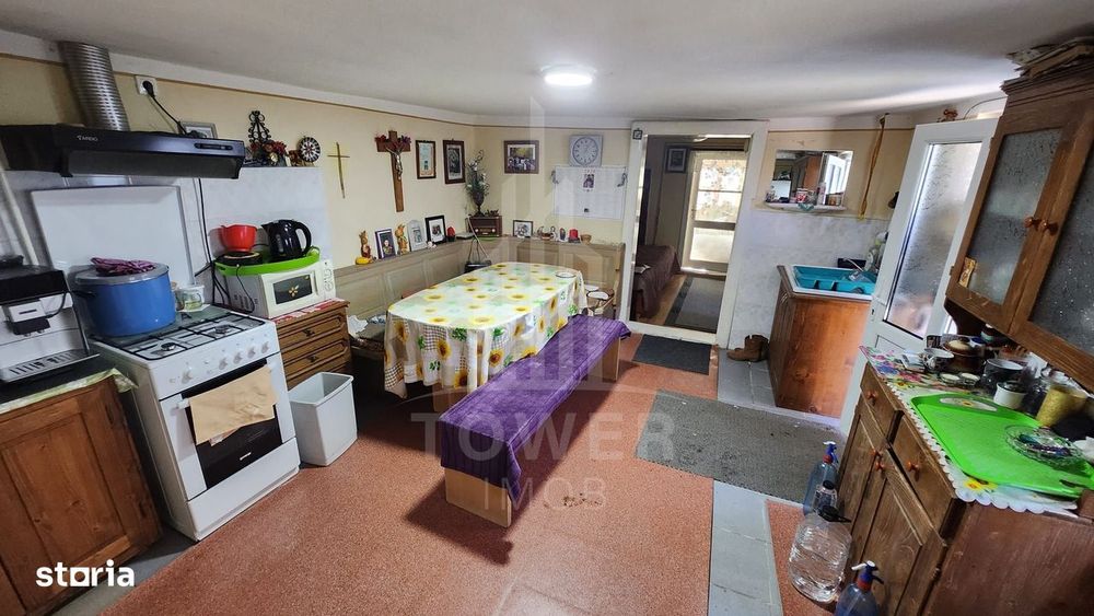 Casă cu două corpuri de clădire și teren generos – sat Boarta, județul