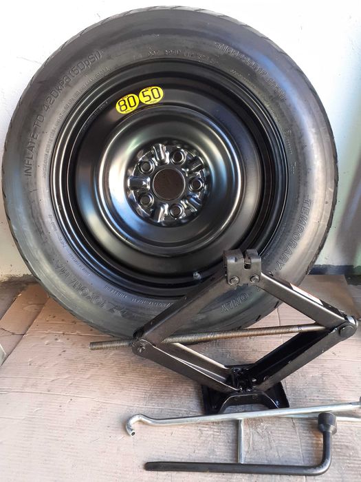 Roata rezerva SLIM cric TOYOTA RAV4, Corolla Cross, LEXUS NX, RX