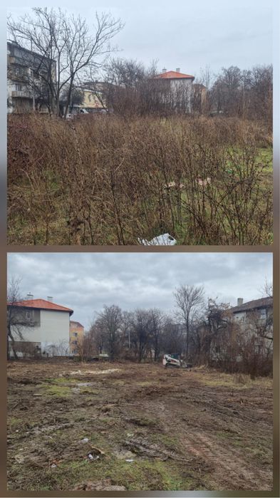 Почистване на къщи/терени и дворове