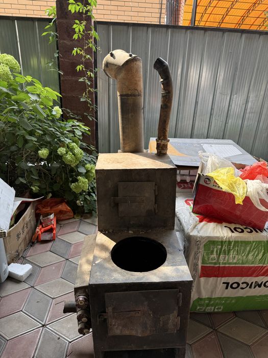 Печь на твердом топливе