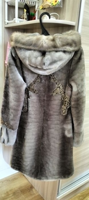 Шуба натуральная мутоновая