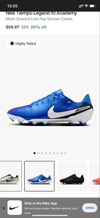 Nike Tiempo legend 10- original