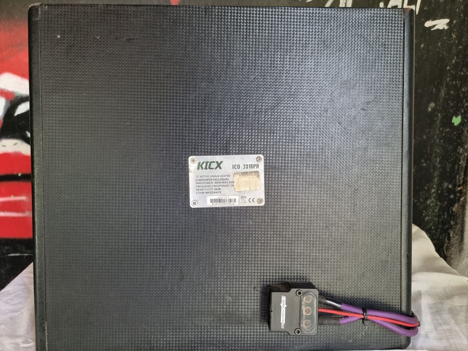Сабвуфер Kicx icq 301 bpa