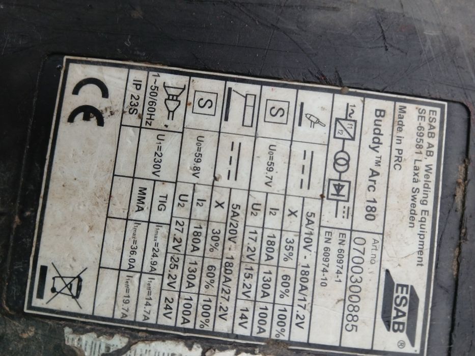 Aparat sudura ESAB 180