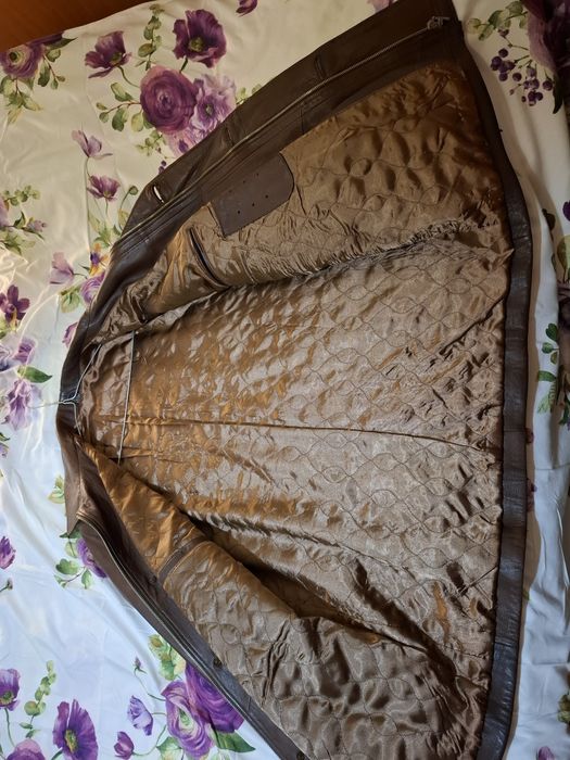 Geaca noua din piele bărbătească L