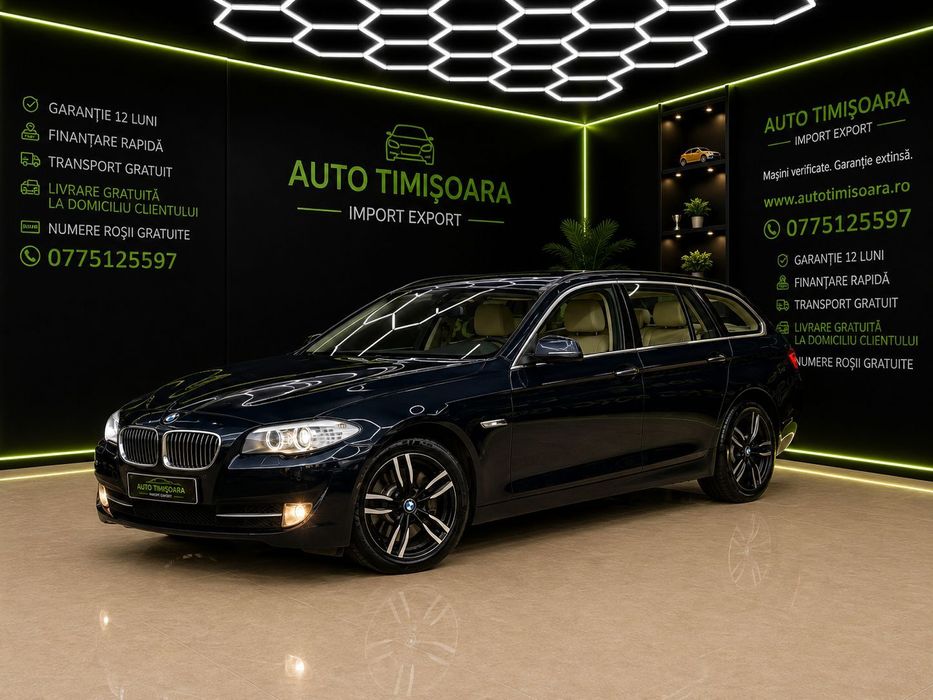 BMW Seria 5 530D An 2012 Euro 5 Garanție finanțare livrare gratuită