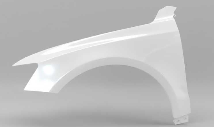 Aripa Fata Stanga Audi Q5 2008-2012 (LY9C (Alb))