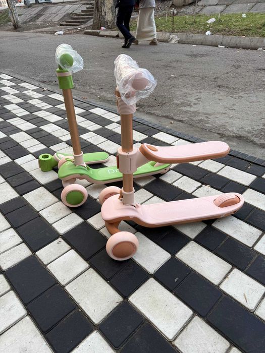 Новые самокаты 2в1