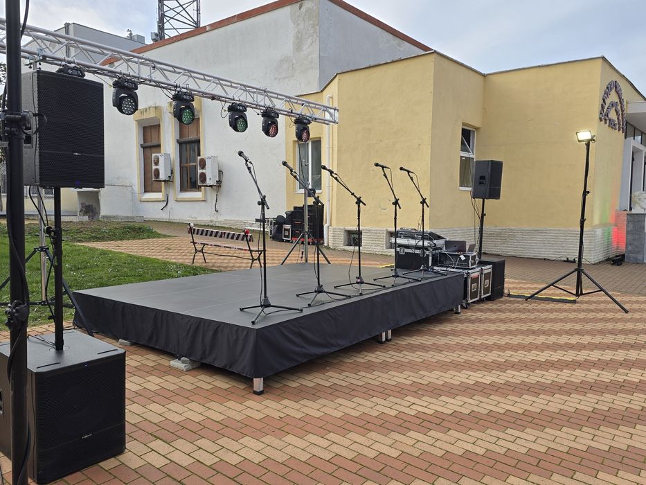 Озвучаване на събития - сцена, звук и осветление