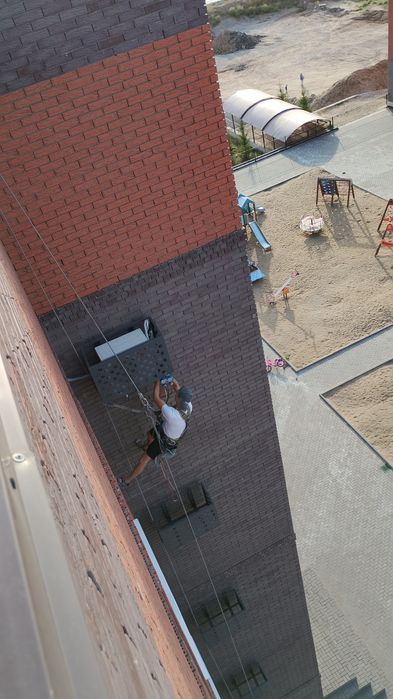 Высотные работы ! Альпинист