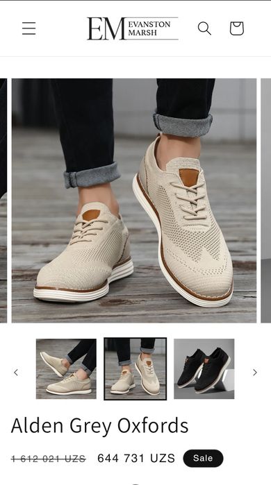 НОВАЯ! Летняя мужская обувь Оксфорд. Янги! Эркаклар учун ёзги туфли