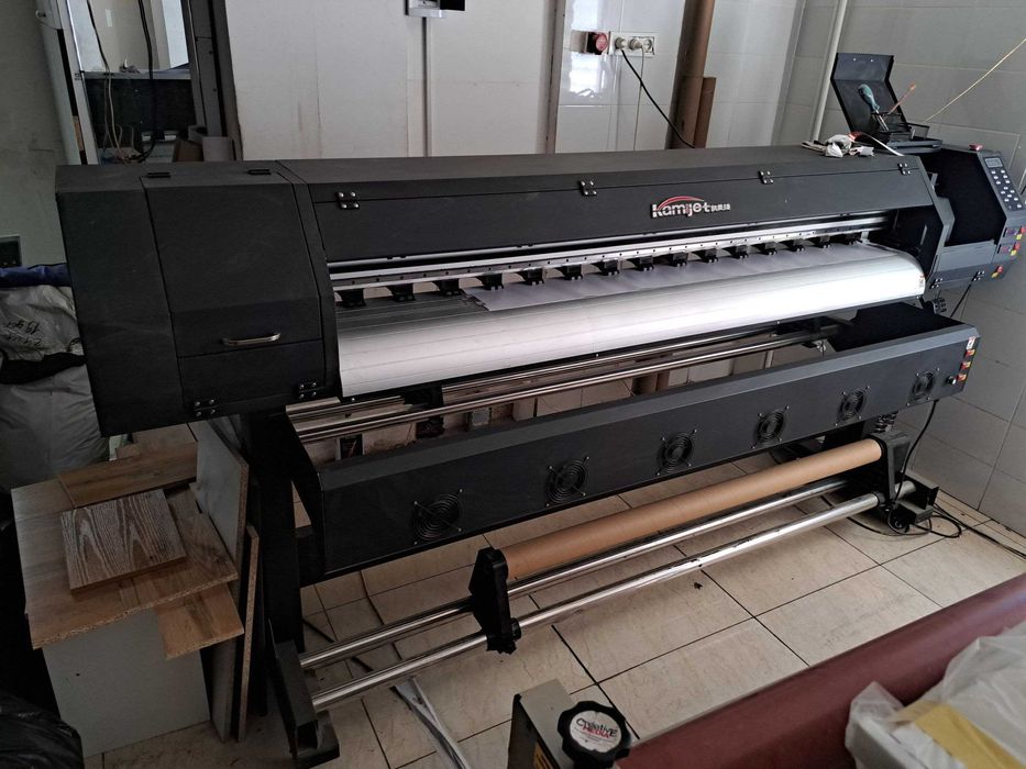 Широкоформатный Экосольвентный принтер Inkjet KMJ - 1901Q.