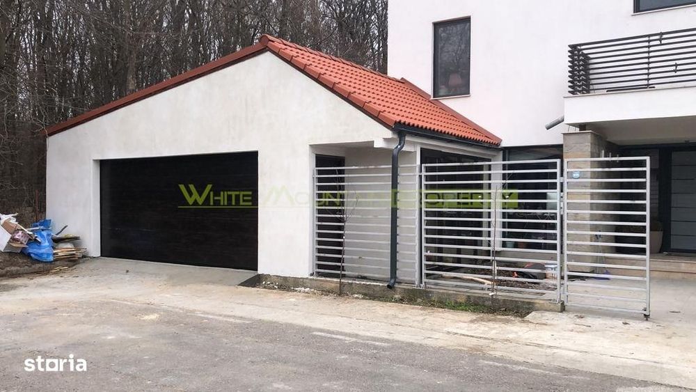 Corbeanca, vila pe colt, 9 camere, sauna