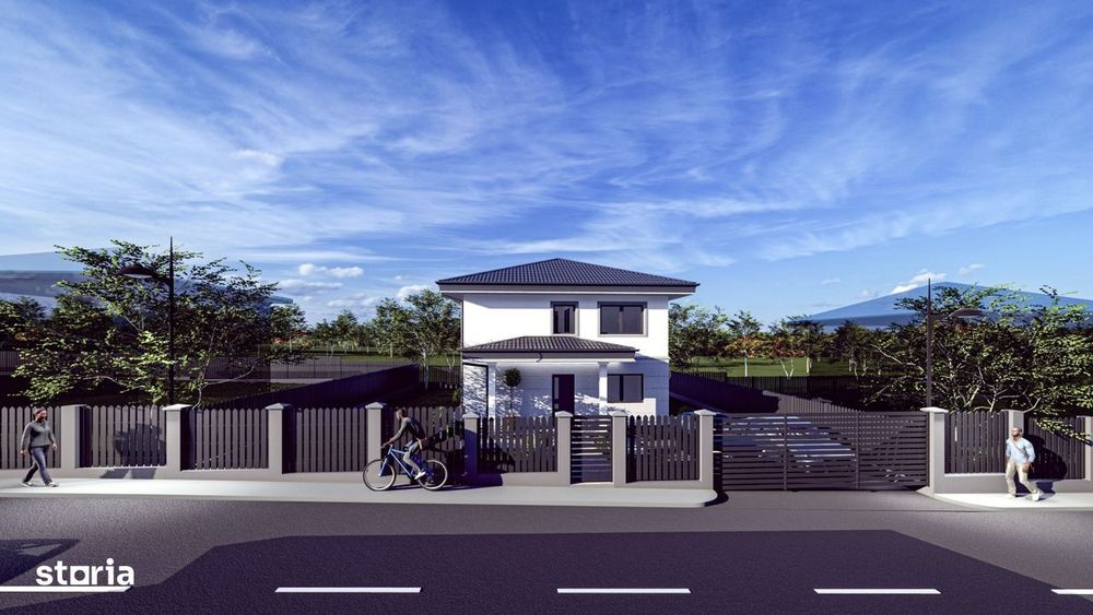 5 camere! Dormitor jos! 500 mp teren! CANALIZARE! Vila Miroslava