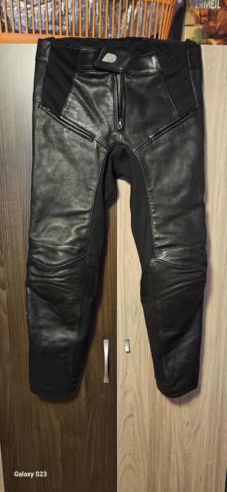 Мото панталон кожен