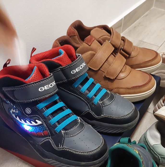 Pantofi si ghete GEOX baieti, piele naturala