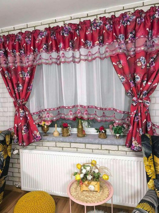 Perdele + draperii gata cusute