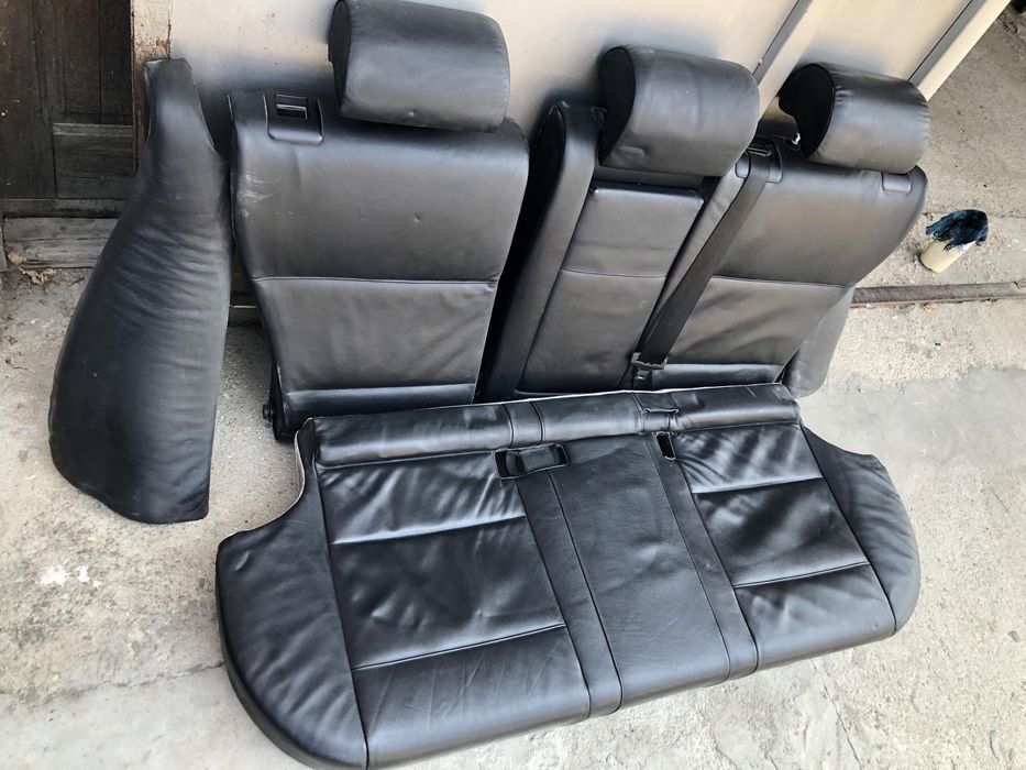 Задна кожена седалка  бмв е53 х5