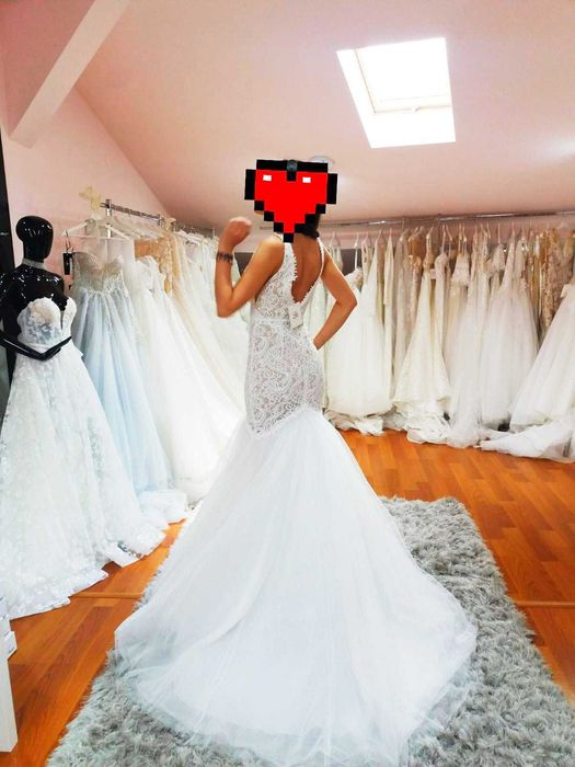 Rochie mireasa NORA, marime 36, S - M, noua