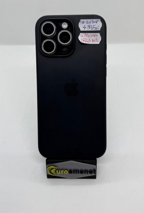 Telefon mobil Apple iPhone 16 Pro Max, 256GB, 5G, Black Titanium -A-