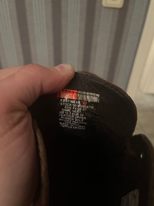 Diesel кожени обувки