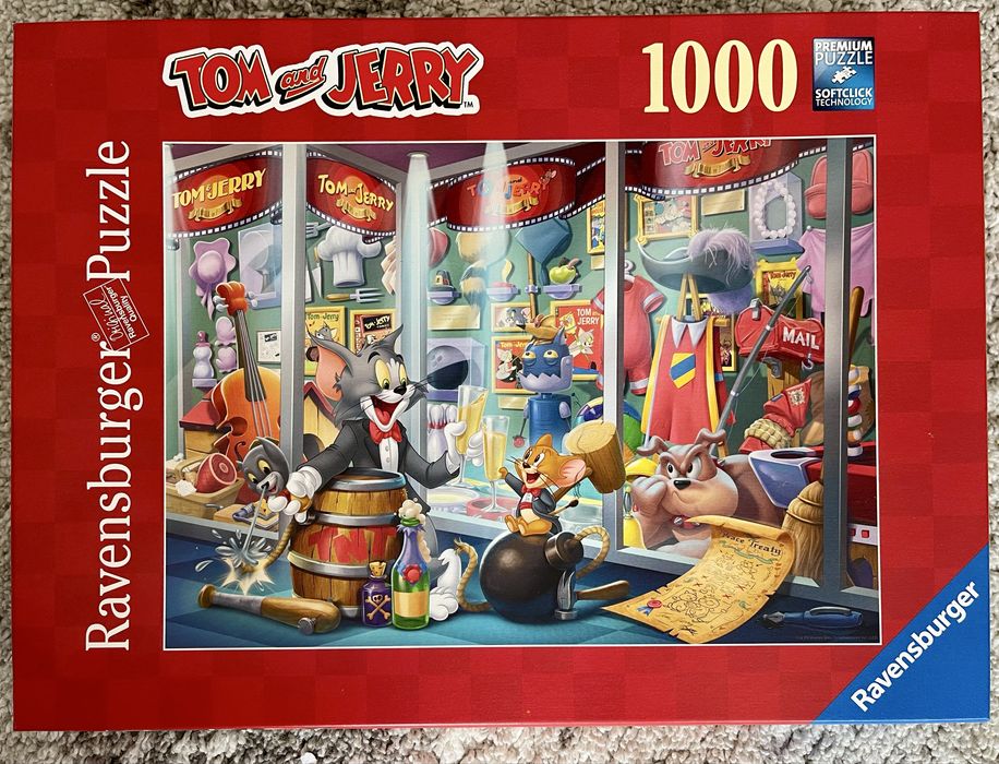 Пъзел с Том и Джери - 1000 части