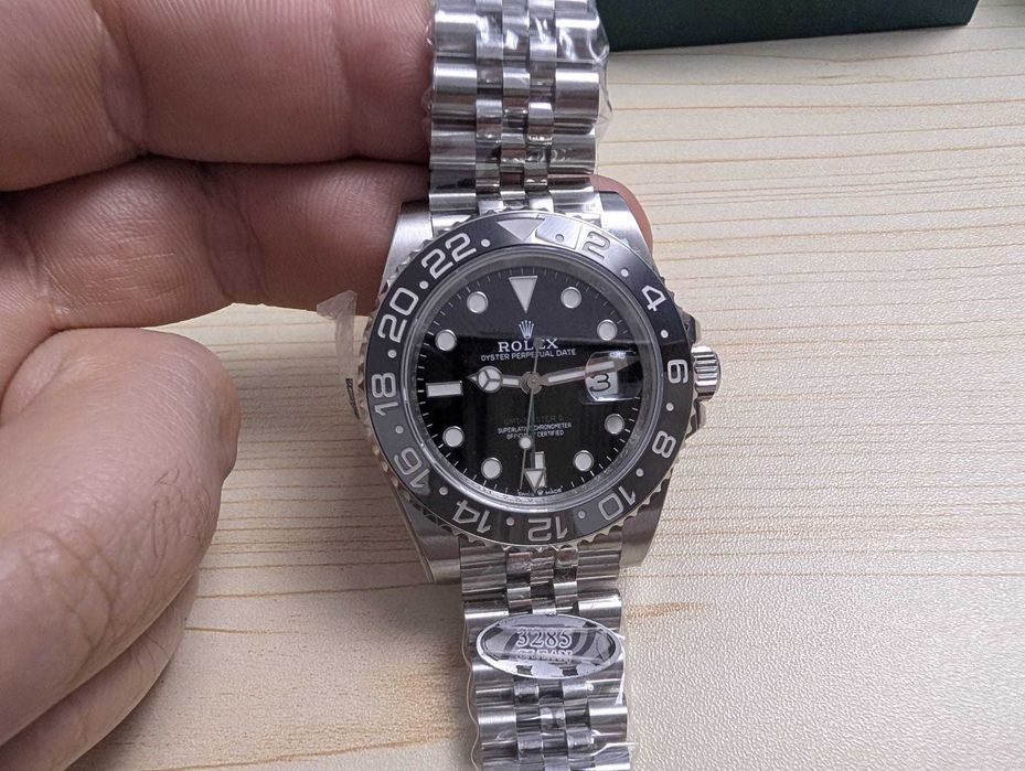 Ceas Rolexi GMT Master II Black Grey ceramic Bezel Nou Top