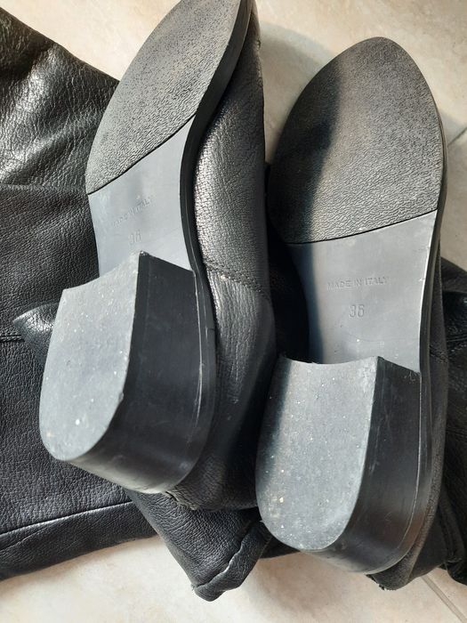 Cizme peste genunchi - piele naturala!