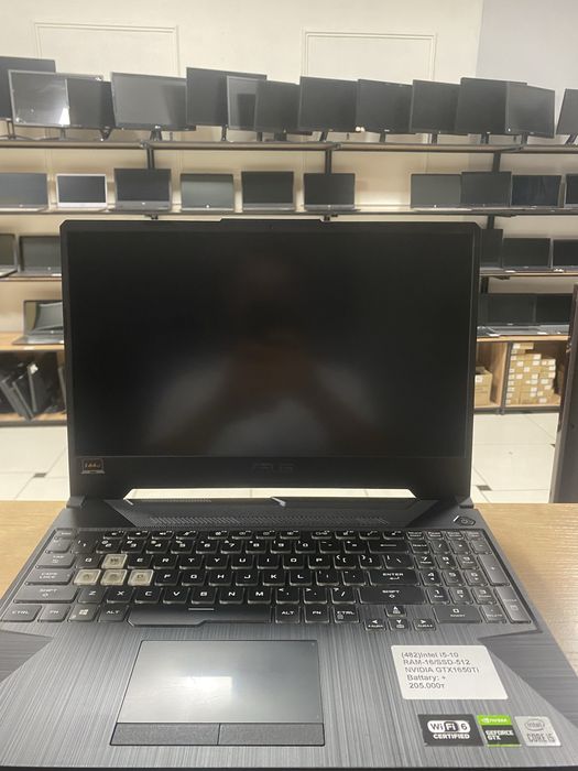 Игровой ноутбук Asus Tuf Gaming i5/RAM16/SSD512/GTX1650Ti