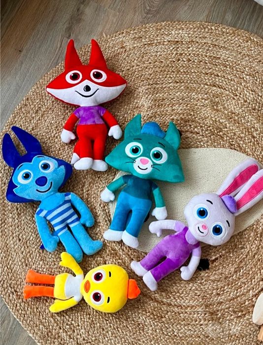 Продам мягкие игрушки и м/ф Цветняшки