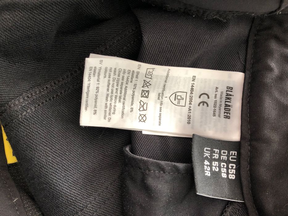 Работен панталон Snickers, Blaklader и Engelbert Strauss