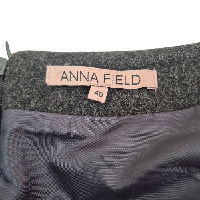 Fusta lana Anna Field masura 40, L, 12, gri