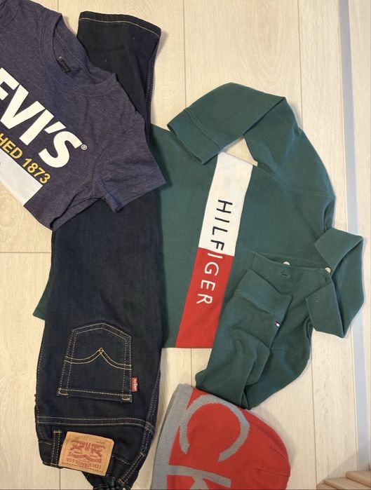 Bluza Tommy Hilfiger 5 ani bumbac