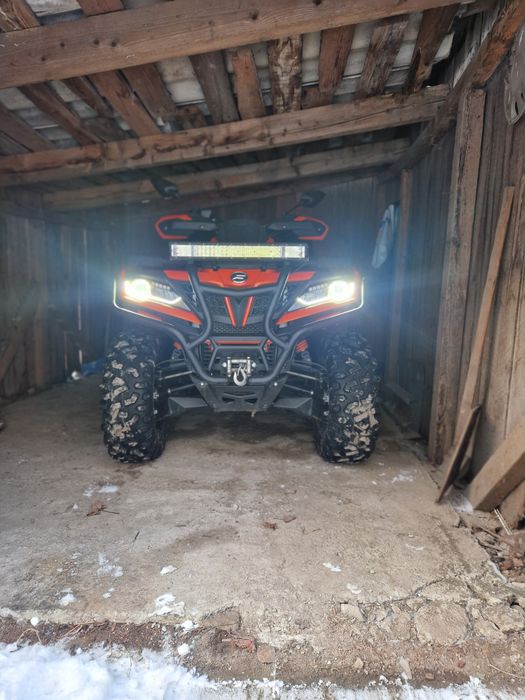 Atv cf moto 1000 overland 2022 Euro 5 nr.negru încălzire șah mânere ledbar/bulbar nr tel detalii 0761352972