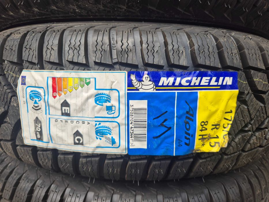 4 Anvelope M+S IARNA - 175/65/15 - Michelin Alpin A4 - NOU - DOT 2013 !