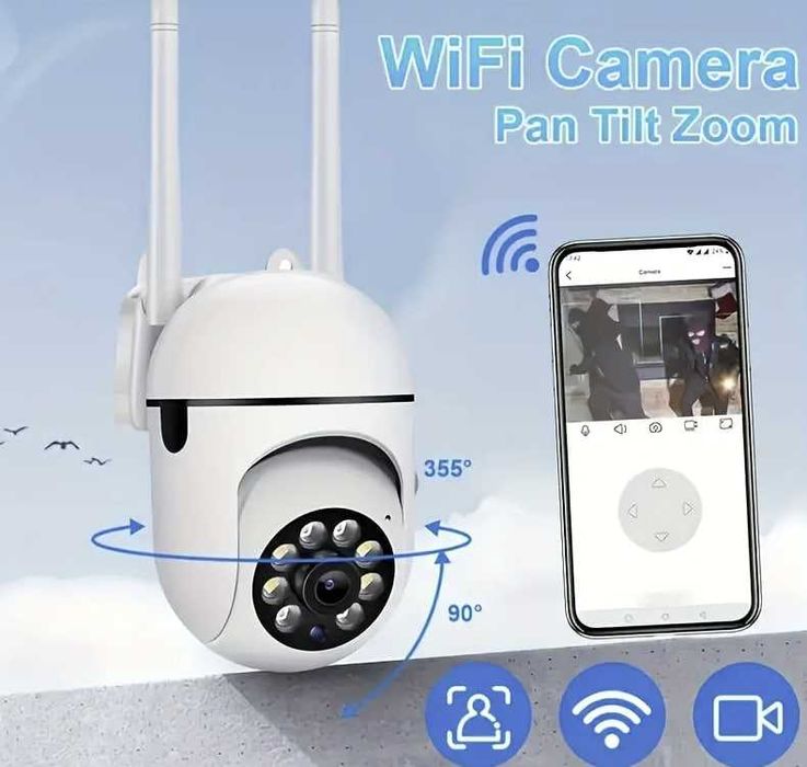Wifi камера видеонаблюдения (офис, дом, учвсток)