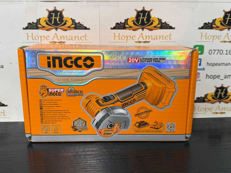 Hope Amanet P10/Polizor unghiular 20v + Bormasina cu Acumulator 20V