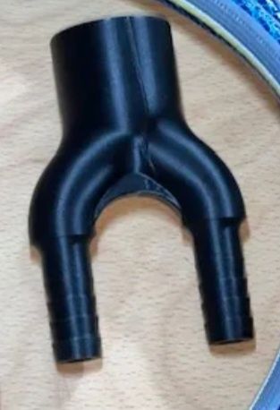 Conector de furtun cu 2 capete