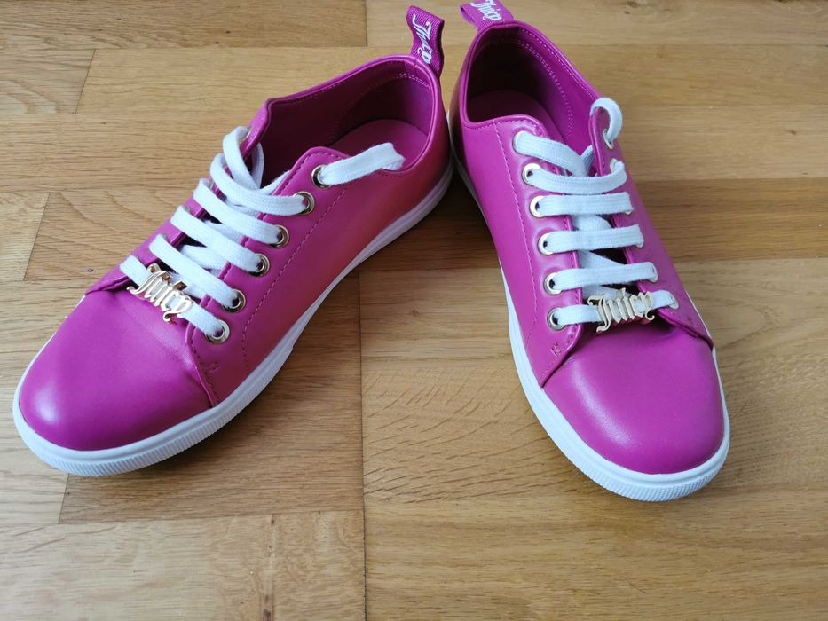 Juicу Couture розови дамски гуменки кецове маратонки размер 36