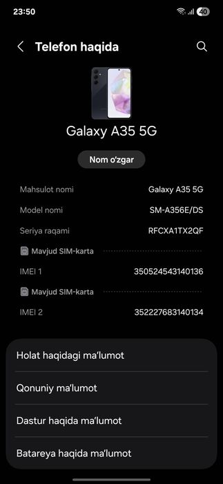 Samsung Galaxy A35 5G