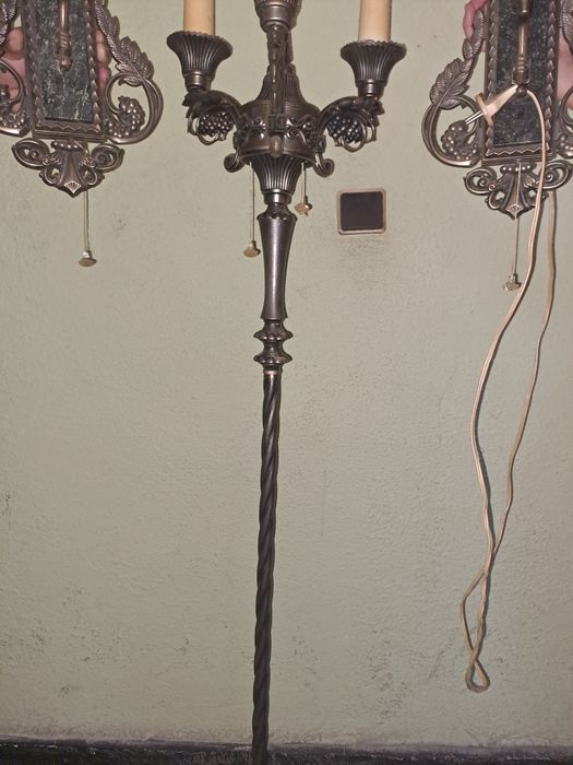 Масивен Лампион и нощни лампи КОМПЛЕКТ